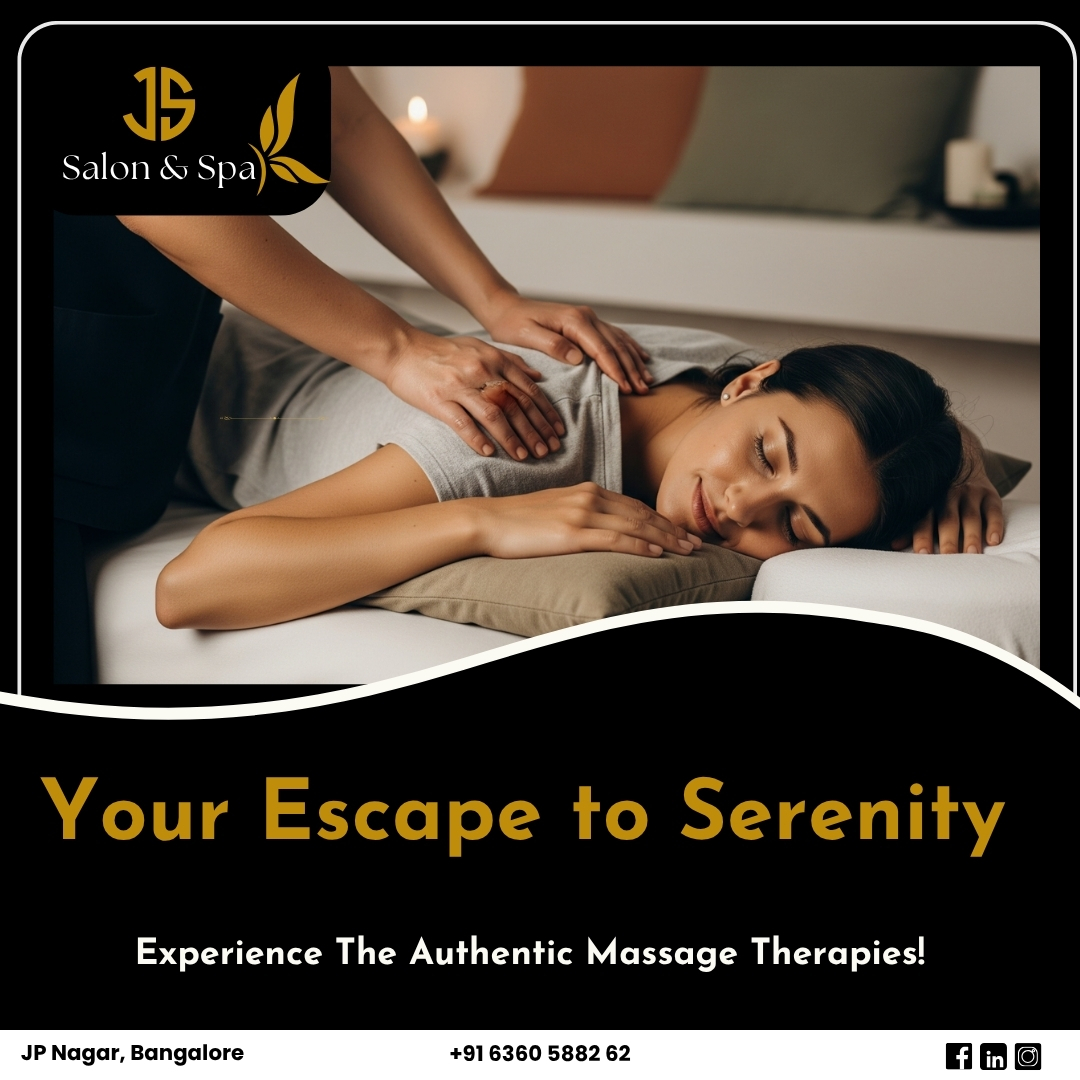 JSsalonSpa86968's tweet image. Your Escape to Serenity at JS Salon &amp;amp; Spa in JP Nagar 4th Phase, Bangalore!

#JSSalonAndSpa #SpaNearMe #SpaNearByMe #BodyMassageNearMe #BestSpaInBangalore #RelaxationTherapy #WellnessInJPNagar #SereneExperience #HolisticHealing