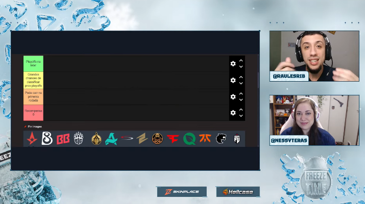 Raul Ribeiro ☕️ (@raulesrib) on Twitter photo ESTAMOS AOOOOOOOO VIVO🔴
Freeze Time 🥶 chegou para BLAST Bounty
Vamos CRAVAR quem passa pros Playoffs
Tielist rolando
Vem cmg e com <a href="/nessyteras/">Vanessa Paccico (Nessy) 💫</a> na Live do Gau na:
🟣Twitch
🔴Youtube
🟢Kick ESTAMOS AOOOOOOOO VIVO🔴
Freeze Time 🥶 chegou para BLAST Bounty
Vamos CRAVAR quem passa pros Playoffs
Tielist rolando
Vem cmg e com <a href="/nessyteras/">Vanessa Paccico (Nessy) 💫</a> na Live do Gau na:
🟣Twitch
🔴Youtube
🟢Kick