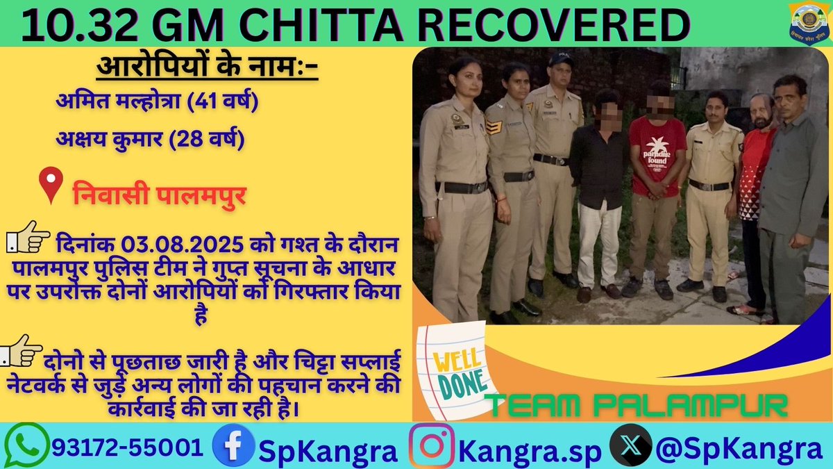Kangra Police tweet media