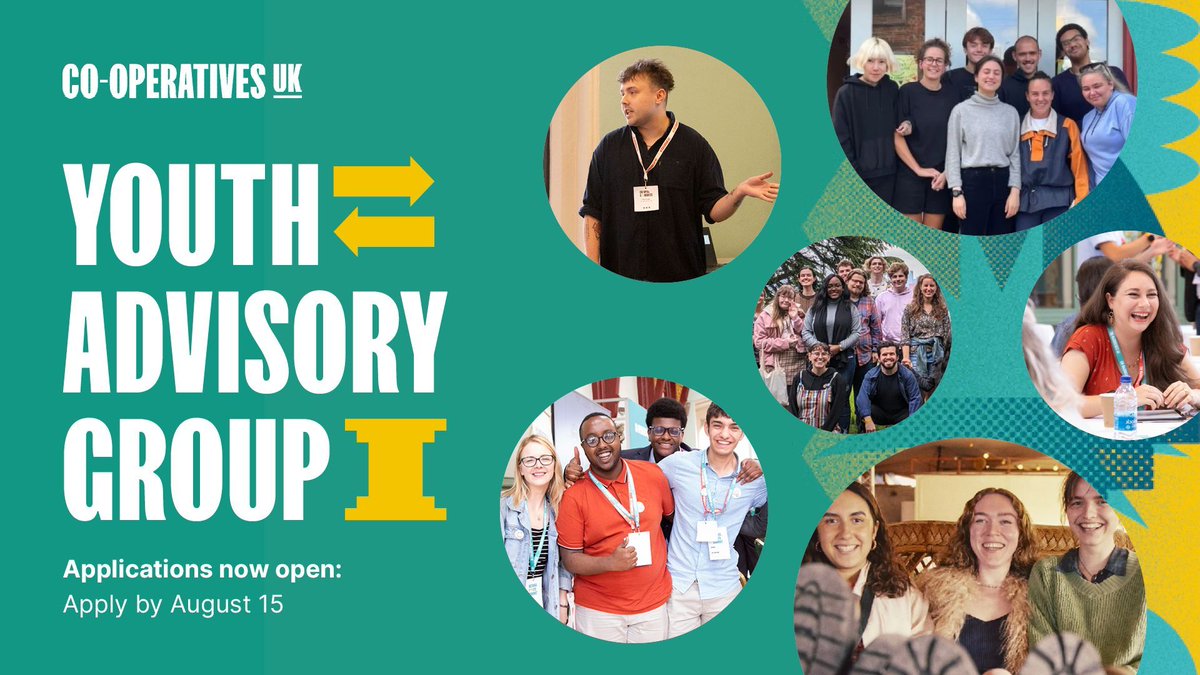 Co-operatives UK (@cooperativesuk) on Twitter photo β Aged 16β30? β€οΈπ₯ Passionate about building a better world? π
π€© Join us and be part of the change. Weβre looking for 16β30βyearβolds for our Youth Advisory Group to help shape the future of the coβop movement and create a fairer society. β
π¨ Applications now open! π¨ β Aged 16β30? β€οΈπ₯ Passionate about building a better world? π
π€© Join us and be part of the change. Weβre looking for 16β30βyearβolds for our Youth Advisory Group to help shape the future of the coβop movement and create a fairer society. β
π¨ Applications now open! π¨