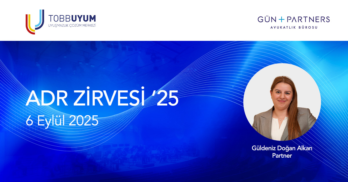 Ortak avukatlarımızdan Güldeniz Doğan Alkan, TOBBUYUM'un düzenlediği ADR Zirvesi '25 etkinliğinde "Alan Adı İhtilaflarında Alternatif Çözüm Yolları" oturumunda konuşmacı olacak.

Tahkim, Arabuluculuk, Müzakere ve Mentörlük başlıklarında gerçekleşecek dört eş zamanlı oturumda,