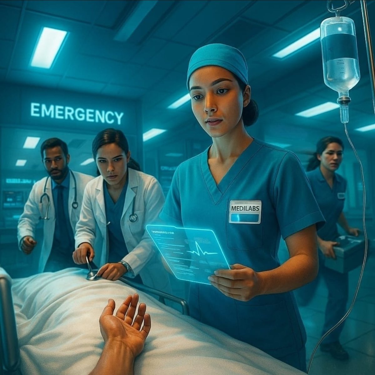 At #MEDILABS, emergencies don’t start with panic. They start with precision.

Every tool is connected.
Every hand is trained.
Every second is owned.

Because health isn’t just about having equipment.
It’s about orchestrating certainty when chaos hits. 
#ProofOfCare #Web3Medicine