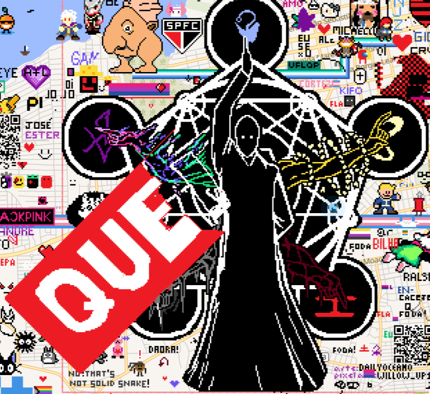 rapazeada, tao atacando a arte de ordem em santarem!!! vao la dar uma ajudada por favor wplace.live/?lat=-2.437437…