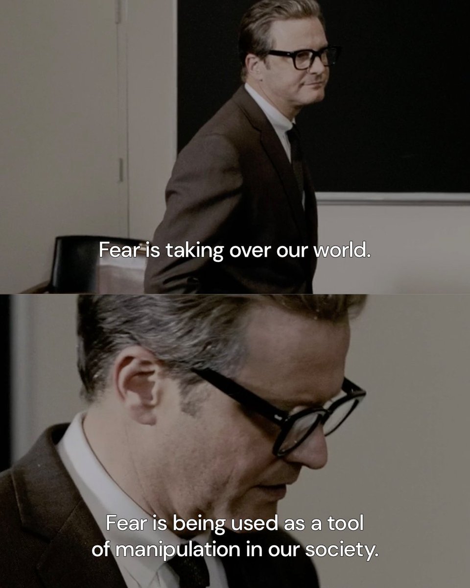 "It's how politicians peddle policy... how Madison Avenue sells us things we don't need."

A SINGLE MAN is now streaming.