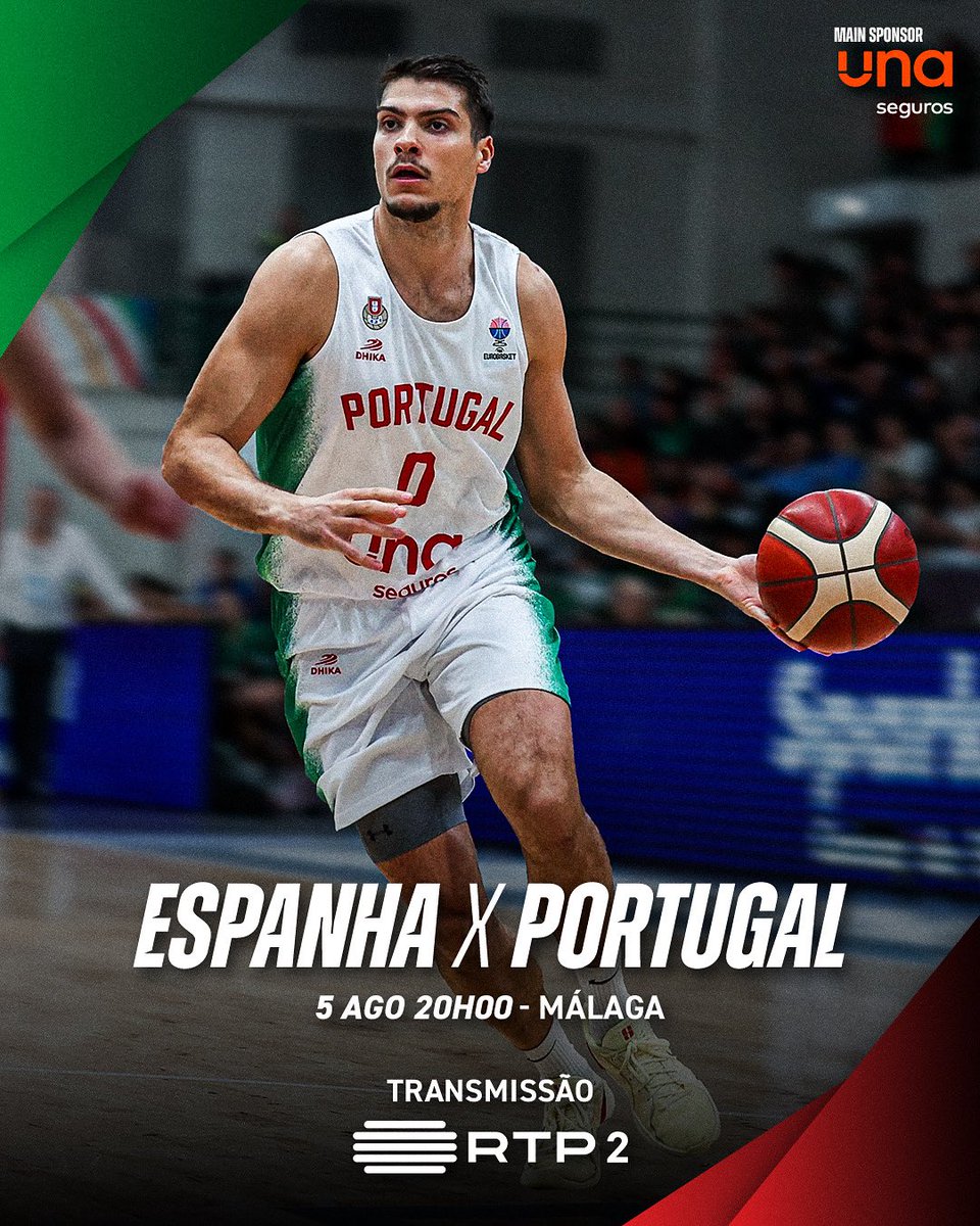 𝗗𝗨𝗘𝗟𝗢 𝗜𝗕𝗘́𝗥𝗜𝗖𝗢 a abrir o calendário de jogos de preparação d’#OsLinces! 🇵🇹🇪🇸

🏀 <a href="/BaloncestoESP/">Baloncesto España</a> 🆚 <a href="/fpbasquetebol/">Basquetebol Portugal</a> 
🏆 Torneio Cidade de Málaga
📍 Málaga 
📆 5 de agosto
⌚️ 20 horas 
📺 RTP2

#SomosBasquetebol #GigantesDePortugal #OsLinces #EuroBasket #MakeYourMark