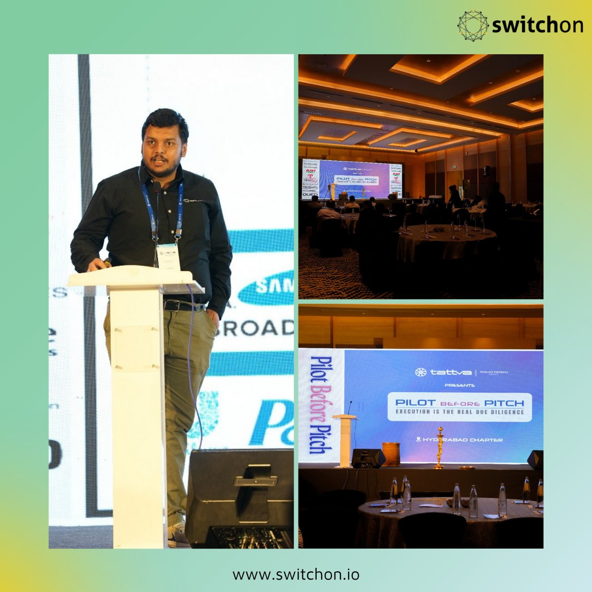 switchontech's tweet image. Aniruddha Banerjee, Co-founder of SwitchOn, recently presented at &apos;Pilot Before Pitch&apos; hosted by Somany Impresa Group

He shared insights on deploying AI-Powered Quality Inspection in glass manufacturing and other key industries