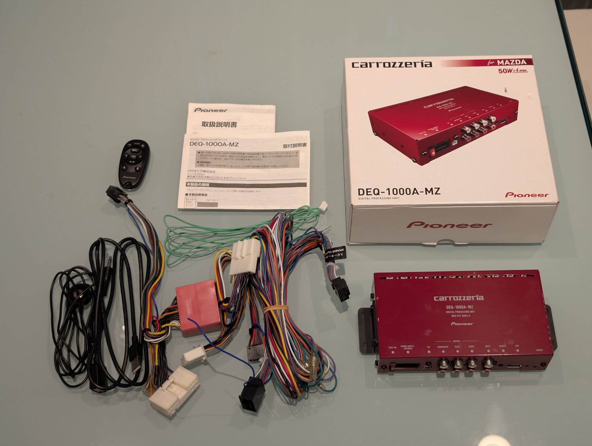 カロッツェリア DEQ-1000A-MZ アンプ MAZDA カロッツェリア DEQ-1000A-MZ