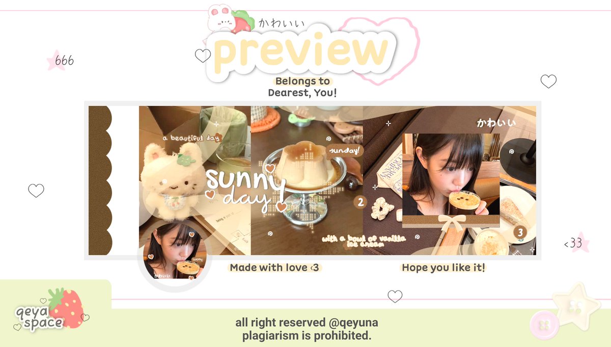 help repost thank youu! 🍮

hai aku ada layout ready stock girl grup karina dan wonyoung dengan price di alt — free retext yap 💗⭐ 
#zonauang