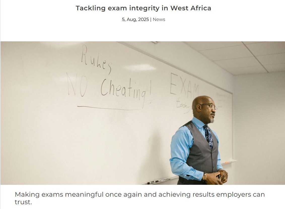 Kat Cauchiππππ¦π°π» (@k_cauchi) on Twitter photo 'Tackling exam integrity in West Africa'. Read about how the West African Examinations Council (WAEC) is tackling #cheating in #exams, to restore integrity and trust in examinations throughout the region. #RISEEduMag <a href="/TechHeaddd/">TechHeaddd | Tech writer</a> <a href="/NetSupportGroup/">NetSupport</a> riseedumag.com/tackling-exam-β¦ 'Tackling exam integrity in West Africa'. Read about how the West African Examinations Council (WAEC) is tackling #cheating in #exams, to restore integrity and trust in examinations throughout the region. #RISEEduMag <a href="/TechHeaddd/">TechHeaddd | Tech writer</a> <a href="/NetSupportGroup/">NetSupport</a> riseedumag.com/tackling-exam-β¦