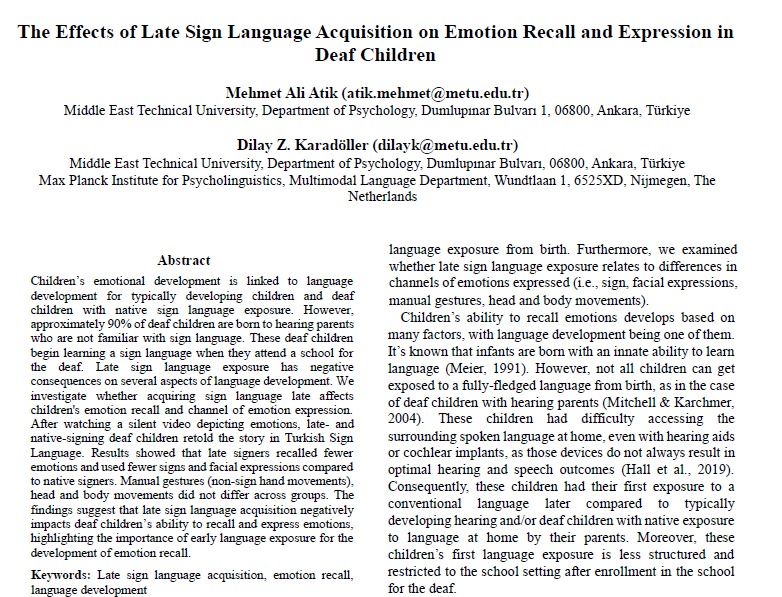 Multimodal Language & Cognitive Development Lab (@mlcdmetu) on Twitter photo New publication from our lab at <a href="/cogsci_soc/">CogSci Society</a> proceedings by <a href="/malimatik/">Mali</a> & <a href="/DilayKaradoller/">Dilay Z Karadöller</a>. New publication from our lab at <a href="/cogsci_soc/">CogSci Society</a> proceedings by <a href="/malimatik/">Mali</a> & <a href="/DilayKaradoller/">Dilay Z Karadöller</a>.