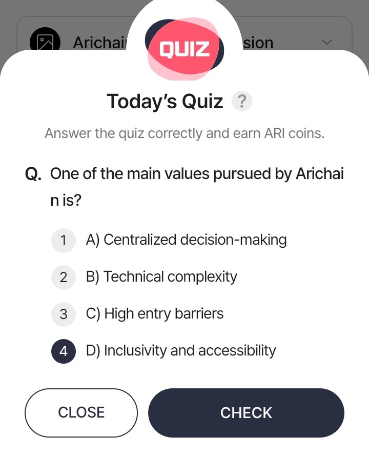 Pi_UpdatesDaily's tweet photo. #Arichain answer For Today 5 August 2025
✅ Answer : ( D )
▫Use Code: 67c583a980654
Like & RT! Join my Telegram: https://t.co/xQR351EKtn
✅AIRDROPS ALPHA LIST: https://t.co/CjoooCN1PT
✅Let's print money together! 🤑
@GiveRep @ATTNtoken @kloutgg @MeteoraAG #RubiMining #Rubi https://t.co/8lw3jshVGY