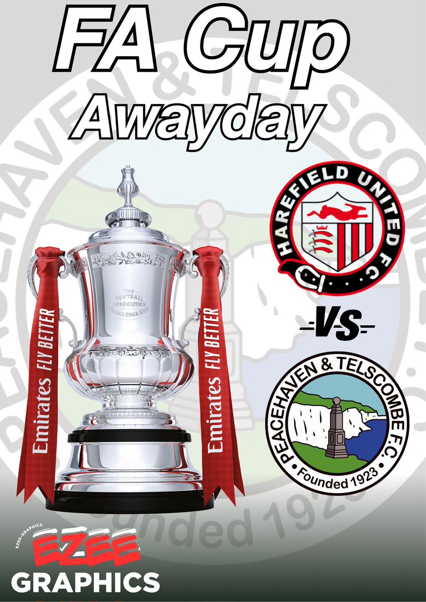 Peacehaven & Telscombe Football Club (@pt_fc) on Twitter photo ON THE ROAD 🚗
<a href="/EmiratesFACup/">Emirates FA Cup</a>
Tonight we travel to <a href="/HarefieldUnited/">Harefield United FC</a> for our preliminary round replay after a 2-2 draw on Saturday.
Winners will face fellow Sussex side <a href="/LancingFC/">Lancing FC</a> away.
All to play for as the road to Wembley continues. 7.30 K.O
📍Preston Park, Breakspear Rd ON THE ROAD 🚗
<a href="/EmiratesFACup/">Emirates FA Cup</a>
Tonight we travel to <a href="/HarefieldUnited/">Harefield United FC</a> for our preliminary round replay after a 2-2 draw on Saturday.
Winners will face fellow Sussex side <a href="/LancingFC/">Lancing FC</a> away.
All to play for as the road to Wembley continues. 7.30 K.O
📍Preston Park, Breakspear Rd