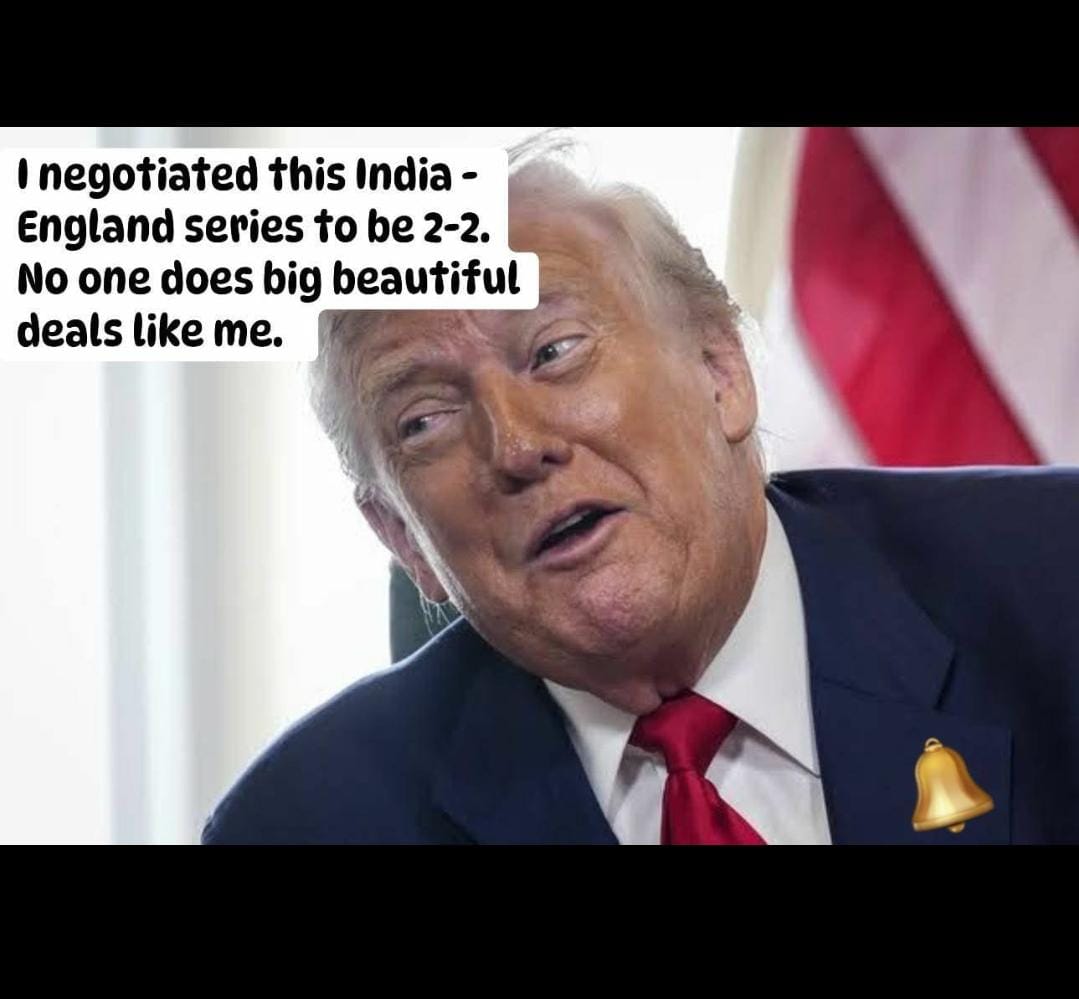 BheemBoy💕🇮🇳 Eat millets Stay Healthy🙏 (@pitchboss) on Twitter photo Do you Mr President of #Usa #America <a href="/realDonaldTrump/">Donald J. Trump</a> 🤔
#indvseng3rdtest #ENGvINDTest #Cricket Do you Mr President of #Usa #America <a href="/realDonaldTrump/">Donald J. Trump</a> 🤔
#indvseng3rdtest #ENGvINDTest #Cricket