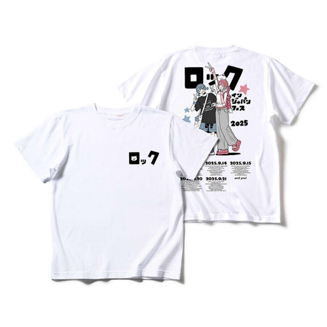 ROCK IN JAPAN FESTIVAL 2025 coalowl公式Tシャツプレオーダー開始して
