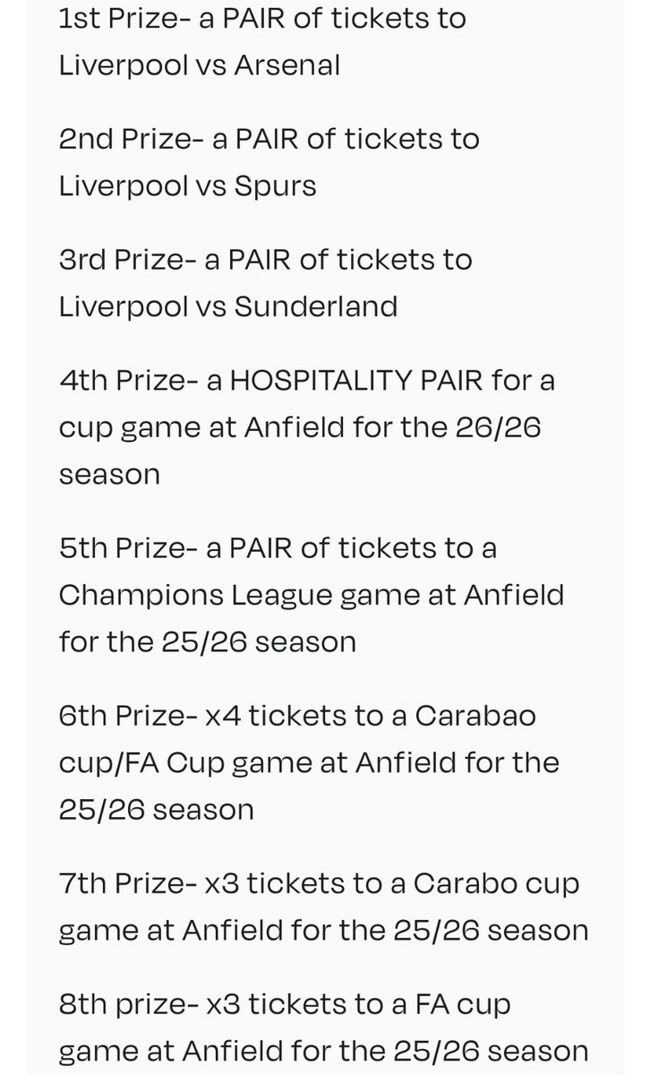 MORE TICKETS ADDED🎟️🎟️ including a HOSPITALITY PAIR from a very generous donor!! IF we smash €15k we may have one more prize to add👀👀👀 get your tickets and share it around with friends and family!! 

idonate.ie/raffle/Sophies…