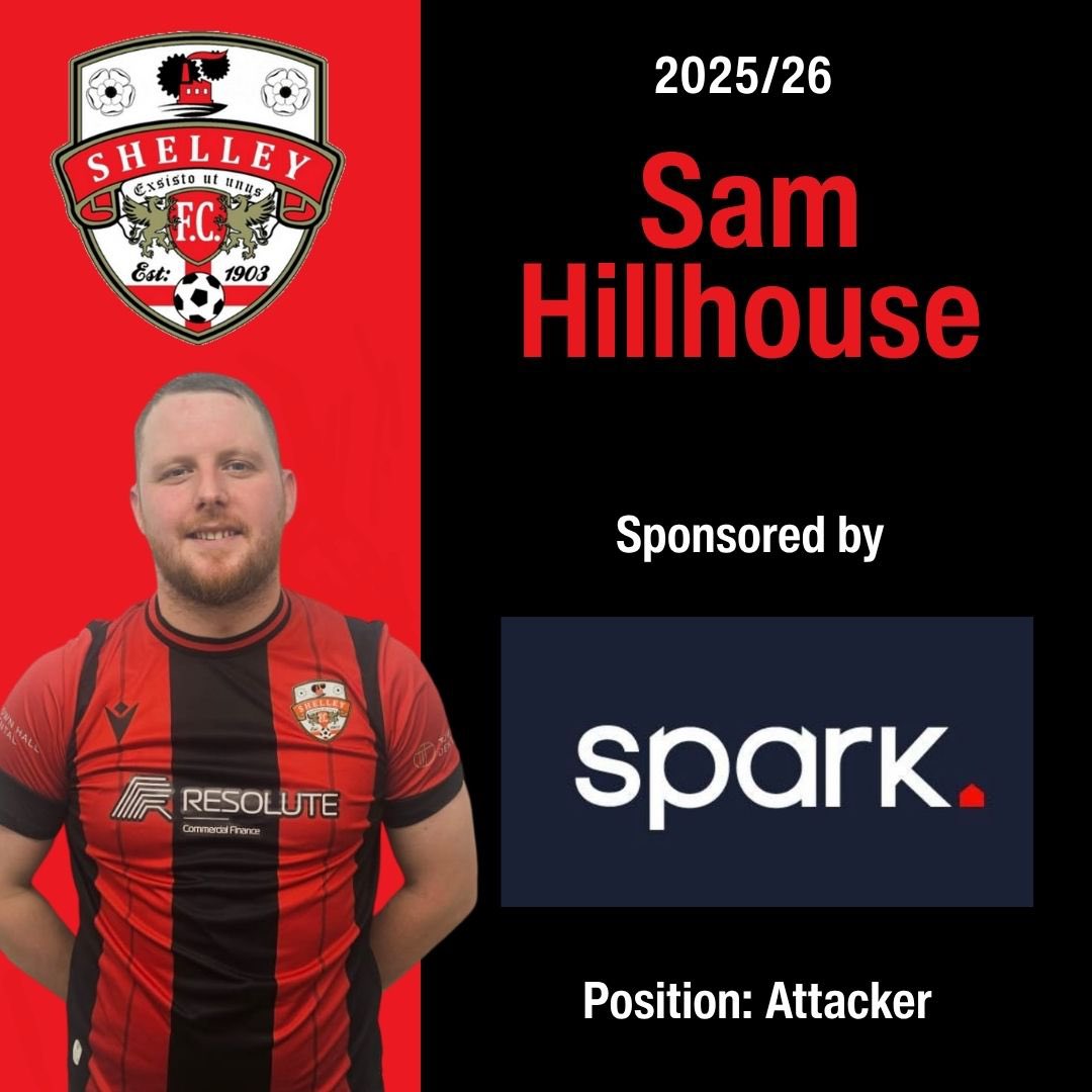 🚨 NEW SIGNING 🚨

We’re delighted to announce attacker Sam has signed for the upcoming season!

A natural finisher with the ability to hold the ball up and bring others into play – we’re buzzing to have him on board.

Welcome to Shelley, Sam 🔴⚫️⚪️ #UTS #ShelleyCFC