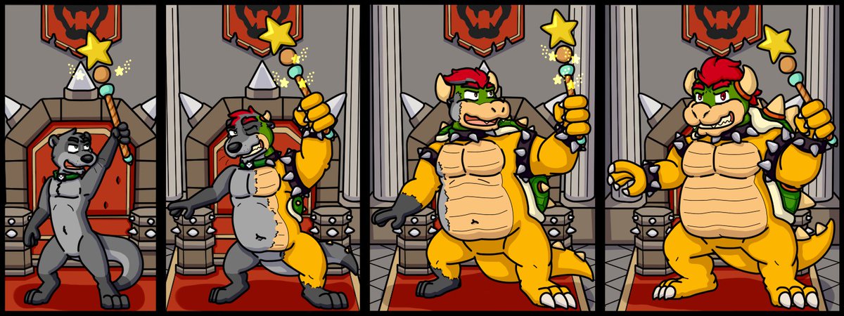 Weazel751's tweet image. In that gray zone where it's still #BowserDay2025 in some time zones and #TFTuesday in others, so this is totally topical and completely on time no matter which way you slice it. =V