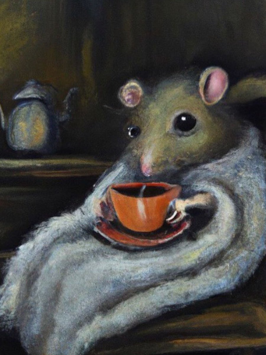 me with my nighttime tea