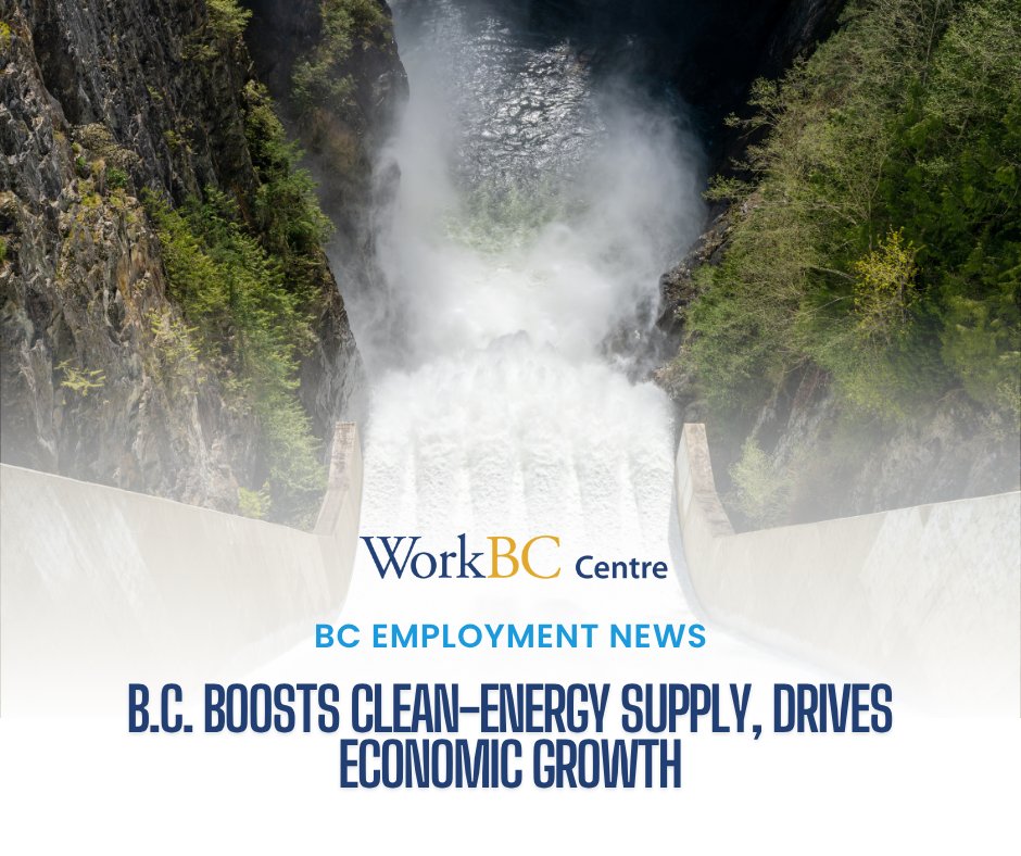 BC Hydro’s 2025 call for power will boost clean energy and create thousands of skilled jobs across B.C.

With First Nations-led projects already generating billions in investment, the future of renewable energy is here.

🔗 Read more: workbccentre-langley-willowbrook.ca/b-c-boosts-cle…