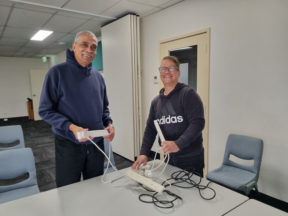 jesusalllingos's tweet photo. Things we do...
Ray and Frank are preparing the conference room for tonight's board meeting.
Rob is getting ready for a hybrid meeting for our emergency evacuation wardens.
There is a lot more involved in telling the story of Jesus in every language than you might think. https://t.co/5xm71p6kGO