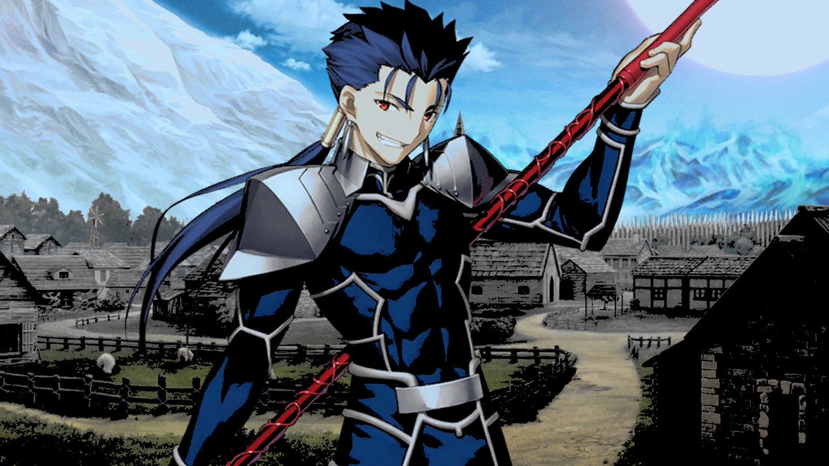 “Well, who am I to say no to meeting a pretty lady?!”

Not how he’d expected to start the day, but it’s not like he’s gonna complain about it.