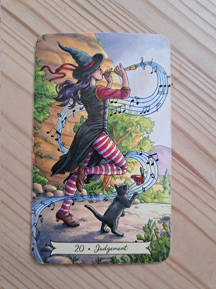 Laurajk32's tweet image. Today&apos;s card is Judgement 

We are accountable for our own actions. 

#accountable #responsible #actions 

#tarot #tarotmessage #LauraJK32