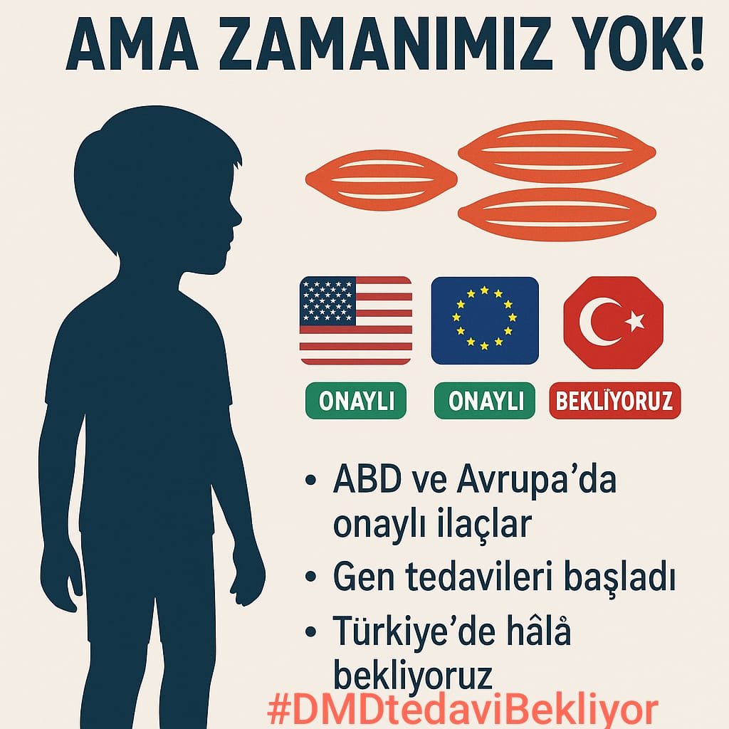 Murat Yilmaz (@muratyilma14959) on Twitter photo DMD’li çocuklar yürüyemeden büyüyor. Bilim ilerliyor, tedavi neden bekletiliyor⁉️ Aileler bekliyor, çocuklar direniyor. Harekete geçmenin tam zamanı. #DMDtedaviBekliyor <a href="/saglikbakanligi/">T.C. Sağlık Bakanlığı</a> <a href="/drmemisoglu/">Prof. Dr. Kemal Memişoğlu</a> <a href="/suayipbirinci/">Doç. Dr. Şuayıp Birinci</a> <a href="/DrYerebakan/">Dr. Halit Yerebakan</a>
#HandsOffGaza
#salı
#keremaktuerkoğlu DMD’li çocuklar yürüyemeden büyüyor. Bilim ilerliyor, tedavi neden bekletiliyor⁉️ Aileler bekliyor, çocuklar direniyor. Harekete geçmenin tam zamanı. #DMDtedaviBekliyor <a href="/saglikbakanligi/">T.C. Sağlık Bakanlığı</a> <a href="/drmemisoglu/">Prof. Dr. Kemal Memişoğlu</a> <a href="/suayipbirinci/">Doç. Dr. Şuayıp Birinci</a> <a href="/DrYerebakan/">Dr. Halit Yerebakan</a>
#HandsOffGaza
#salı
#keremaktuerkoğlu