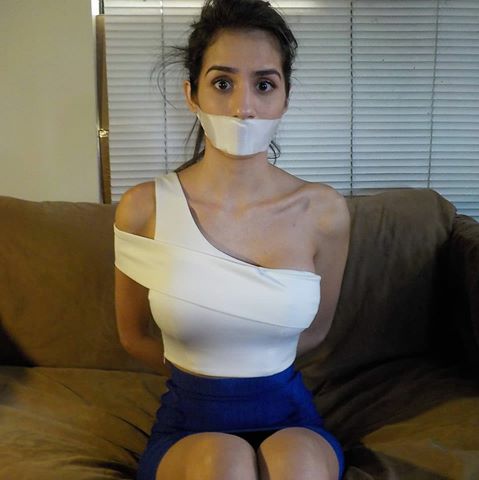 #boundandgagged #damselindistress #womenheldhostage