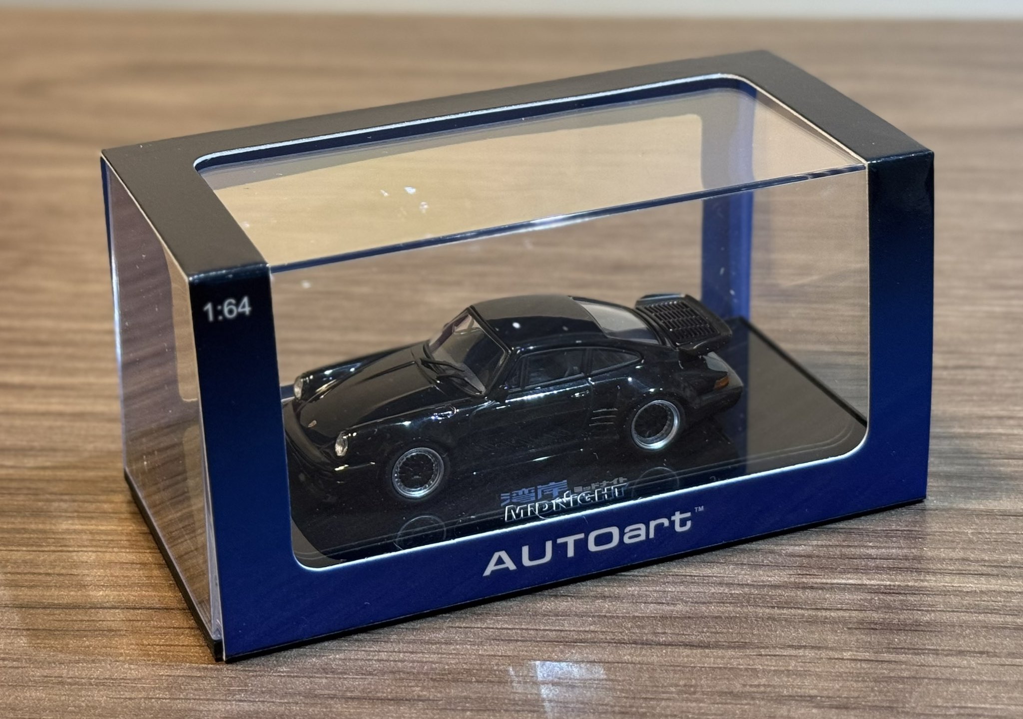 オートアート ポルシェ 911 930 ターボ 湾岸ミッドナイト ブラックバード AUTOart 1/64 ポルシェ 911 (930) ターボ 「湾岸ミッドナイト