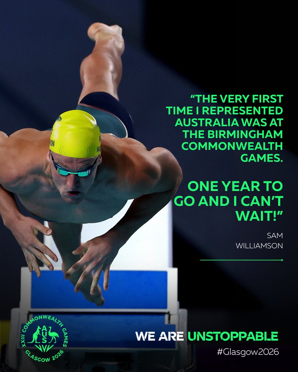 CommGamesAUS's tweet image. As the Dolphins campaign concludes at the 2025 World Aquatic Championships, we can’t wait to see the preparations for #Glasgow2026 begin! #WeAreUnstoppable #CommGamesAUS

@DolphinsAUS @SwimmingAUS @Glasgow_2026