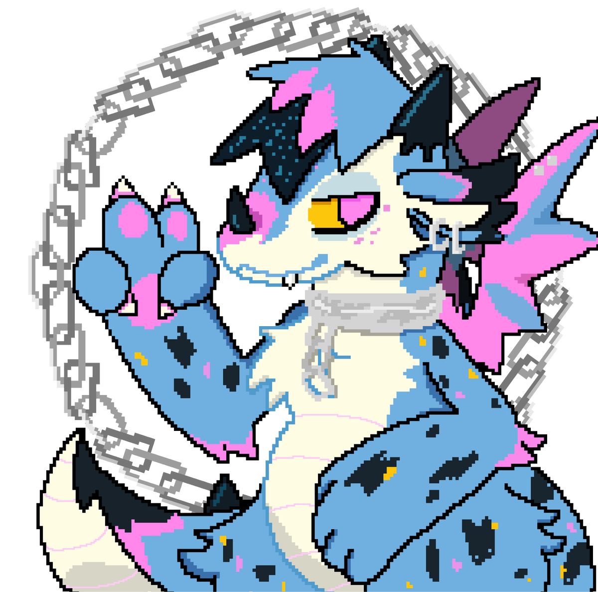 LittleLegendArt's tweet photo. Artfight attack on @Pixlpaw  !
#artfight2025
#artfight
#teamcrystals https://t.co/rvHcjd6d4m