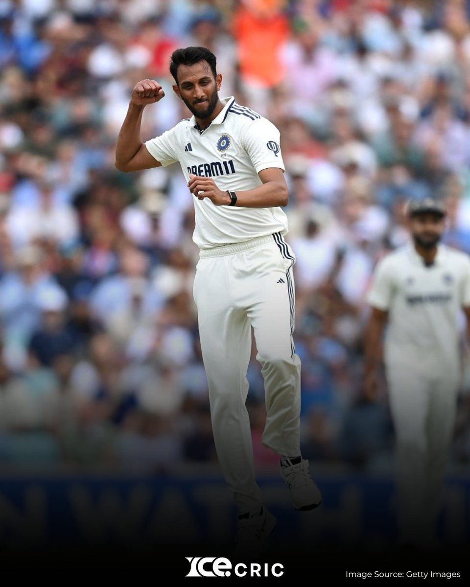 icecric_news's tweet photo. Top 5 Wicket-Takers of the IND vs ENG Test Series
#PrasidhKrishna #TheOvalTest #INDvsENG
5. Prasidh Krishna: 14 Wickets https://t.co/rd1e6oL0jo
