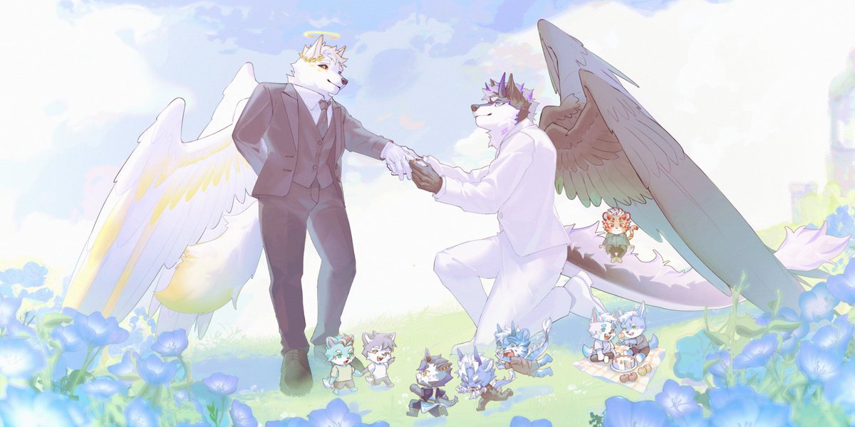 Commission for Fuzuki Natsumi ✨🔥
.
#furry #furryarts #furryartwork #art