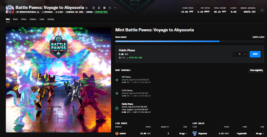 Jay B 😻🚀 (@classicscrypto) on Twitter photo I've always poured my heart and soul into this, which is why this is so hard to post
I know we're on the verge of minting out <a href="/BattlePawss/">Battle Pawss</a>. The timing couldn't be worse. But a situation has developed that I can't ignore anymore
I just spoke to the team and I cannot continue in I've always poured my heart and soul into this, which is why this is so hard to post
I know we're on the verge of minting out <a href="/BattlePawss/">Battle Pawss</a>. The timing couldn't be worse. But a situation has developed that I can't ignore anymore
I just spoke to the team and I cannot continue in