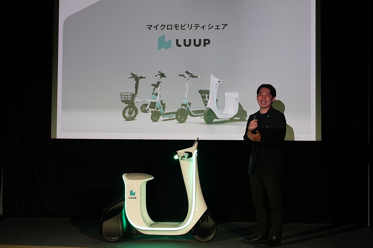 impress_watch's tweet photo. LUUP、速度と安定を両立する3輪ユニバーサル車両「Unimo」 https://t.co/TdAx6el2X5 https://t.co/sTthzJudQw