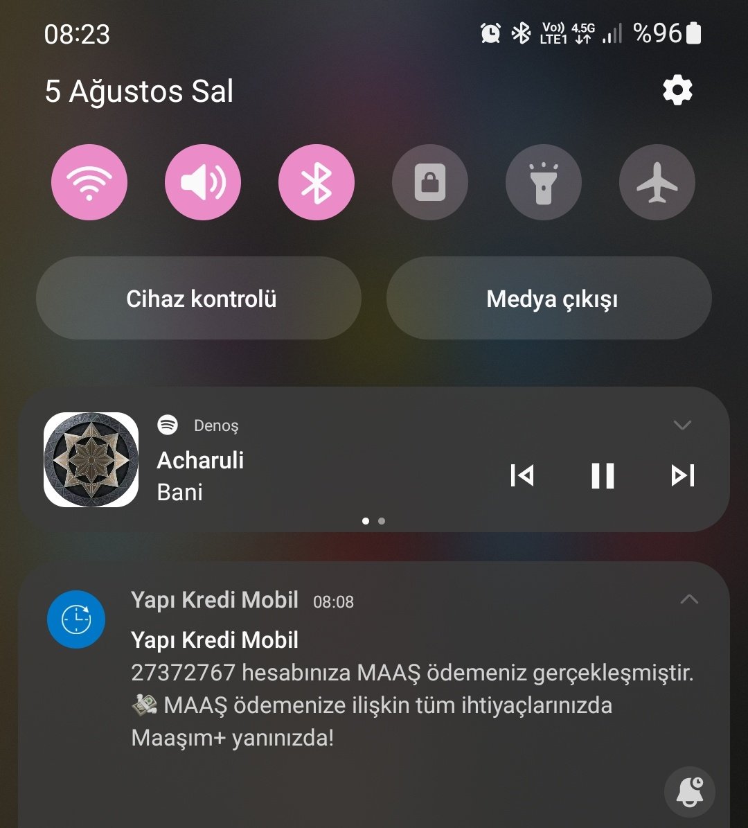 En sevdiğim bildirim loveee