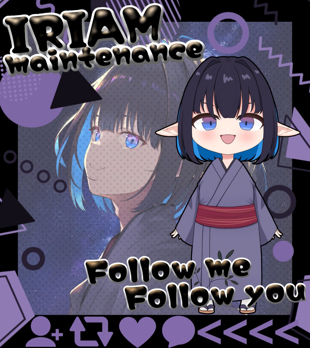 #IRIAMメンテ中のフォロー祭り

秋頃に、再デビュー予定🌟
社畜になれなかった自由気ままなエルフお兄さん🍀

まったりゆったりアットホームな雑談配信するよ🎶

IRIAM▶️ web.iriam.app/s/user/w04AI7o…

👤💙♻️お迎えします