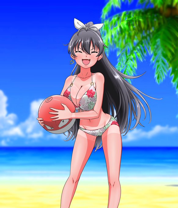 #なんの脈絡もなく水着イラストを再掲して最近フォローしてくれたフォロワーを怖がらせましょう 