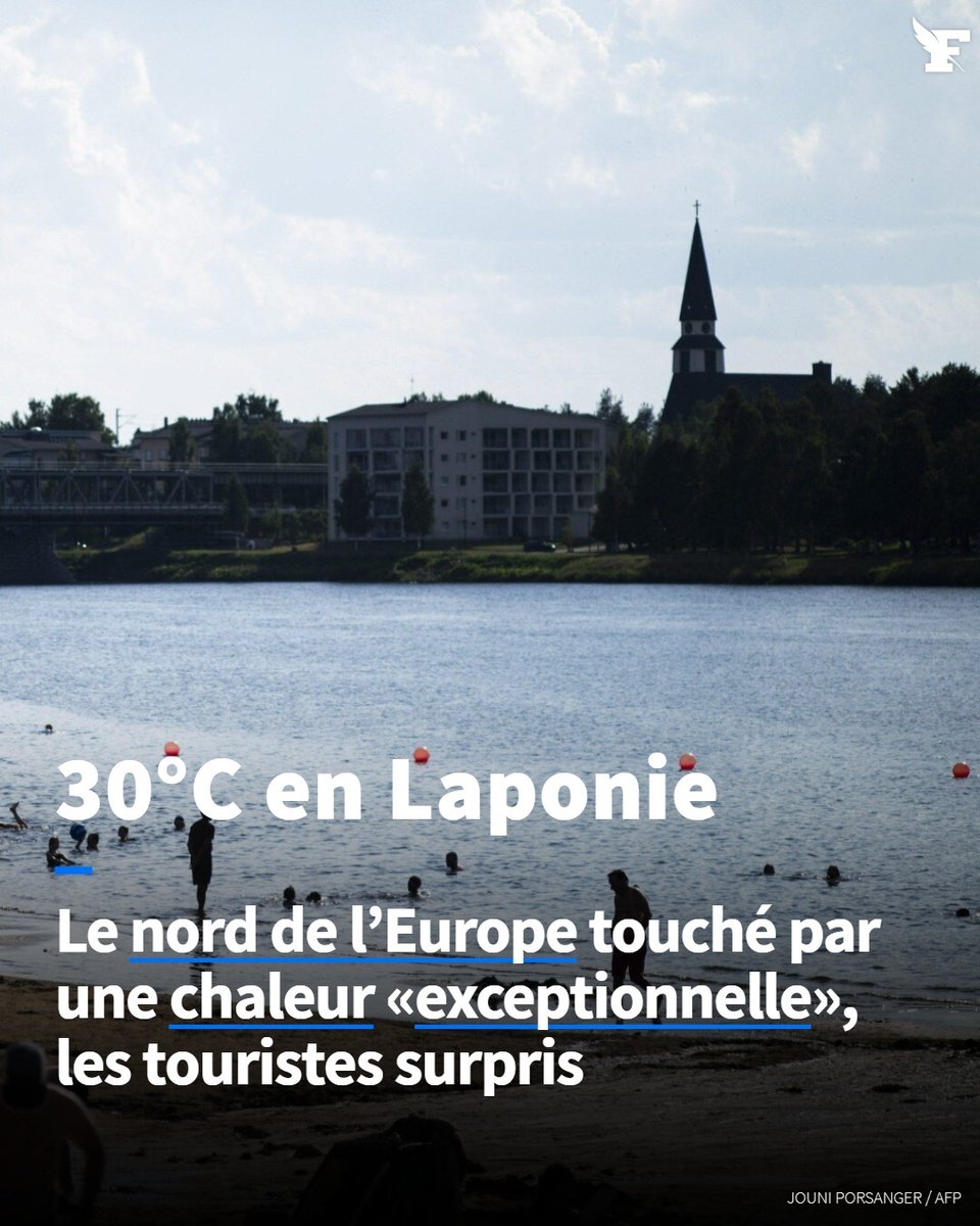 Alors que de plus en plus de vacanciers fuient les canicules méditerranéennes pour les latitudes plus clémentes du nord, la Norvège, la Suède et la Finlande ont enregistré en juillet des températures loin de leur fraîcheur habituelle. →l.lefigaro.fr/79K