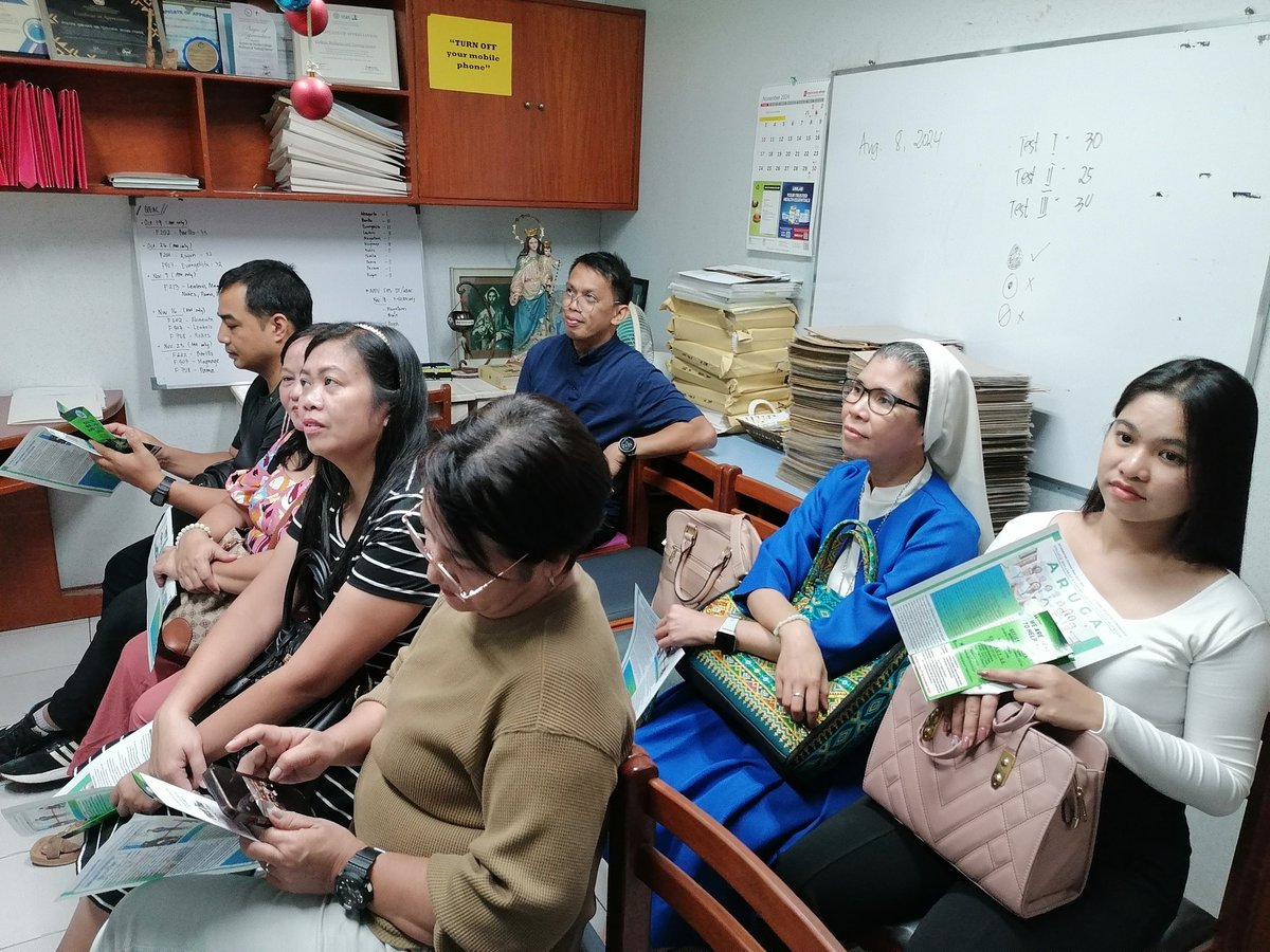 ADDU BENCHMARKING GUESTS 2024-25: Immaculate Conception Archdiocesan School (ICAS) of Zamboanga City, 12 November 2024.

The Ateneo de Davao University College Wellness and Testing Center hosted a ...

Full: facebook.com/ateneo.dedavao…