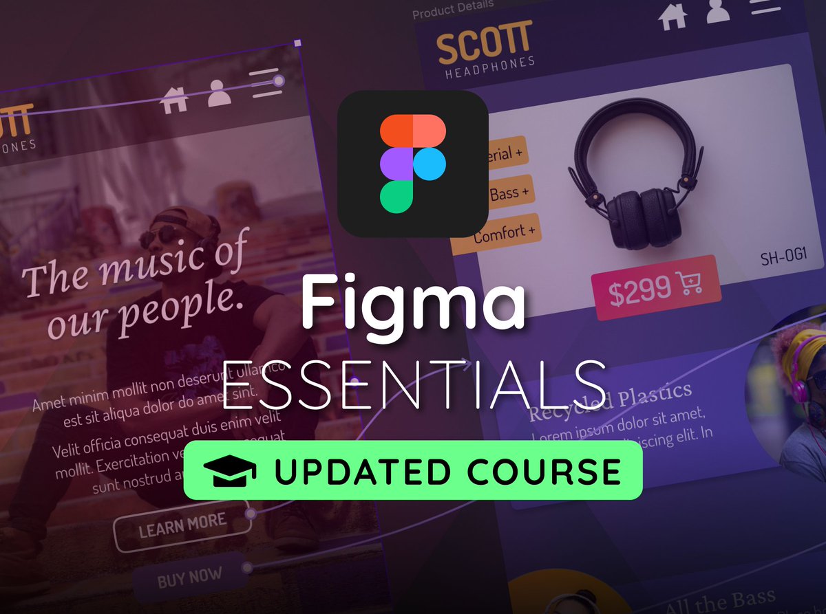 Figma Essentials 2025 is here &amp; it's our biggest beginner upgrade ever! 

This all-new course has been rebuilt to reflect how Figma is used today. This isn’t a patch, it’s a full redesign for 2025.

Check out the course &amp; get 10% of your BYOL membership: byol.com/feltw