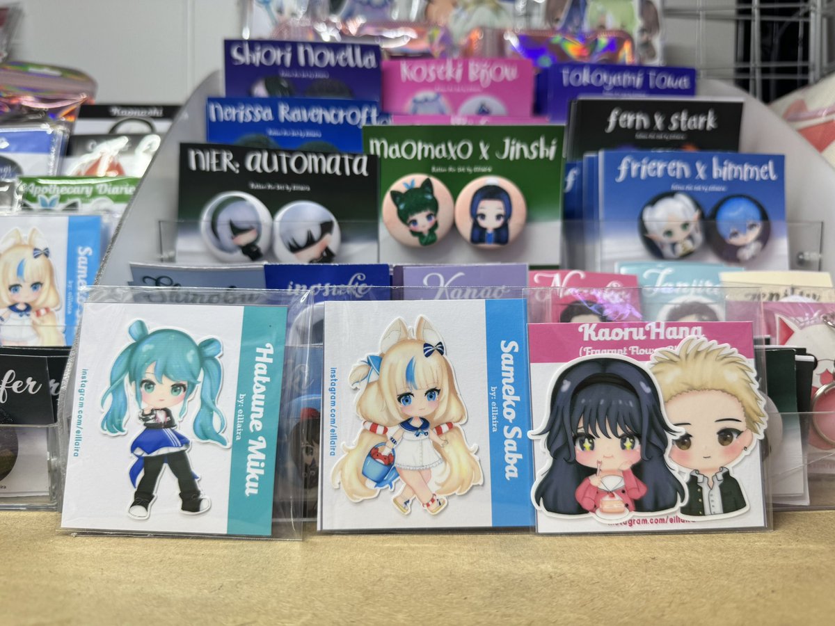 Restocked with new items at Red Monster Shop! Visit us at 5th floor of Gateway Mall in Quezon City :)