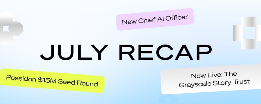 little.ip (@aman16668114) on Twitter photo 📦 July Recap | Story Protocol
From programmable IP to real-world AI data infra, July marked a leap forward for Story.
Here’s everything that happened in 1 post 🧵
1. New Chief AI Officer: <a href="/SPChinchali/">Sandeep Chinchali</a>
Ex-NASA researcher. Stanford PhD. UT Austin professor in AI & robotics. 📦 July Recap | Story Protocol
From programmable IP to real-world AI data infra, July marked a leap forward for Story.
Here’s everything that happened in 1 post 🧵
1. New Chief AI Officer: <a href="/SPChinchali/">Sandeep Chinchali</a>
Ex-NASA researcher. Stanford PhD. UT Austin professor in AI & robotics.