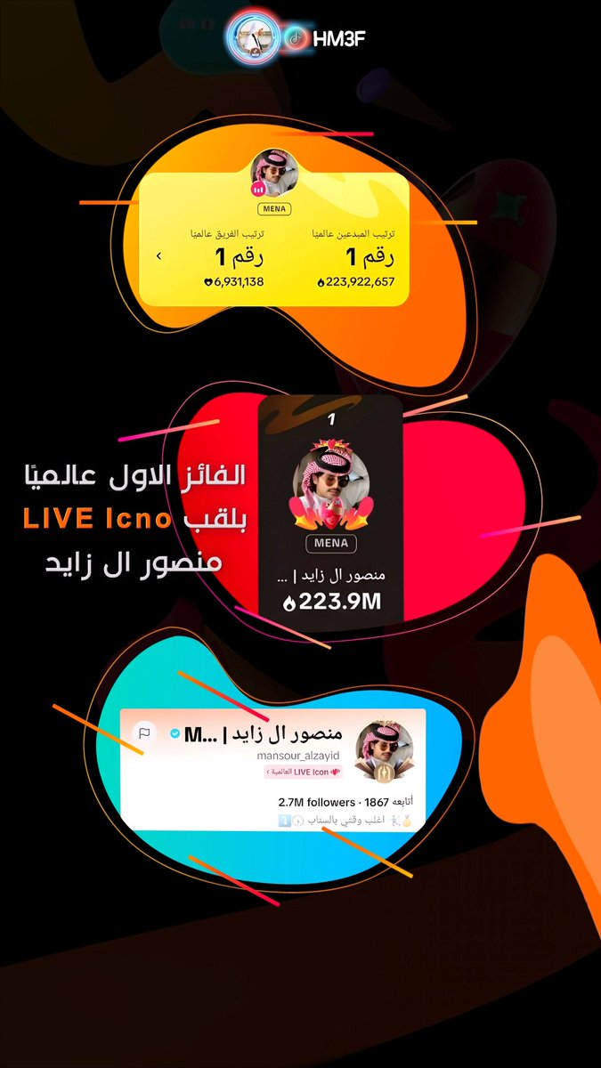 يوم 5 أغسطس تاريخ لا يُنسى وبطولة لن تتكرر!
سيادة السفير توج بلقب أيقونة البث المباشر العالمي بعد فوزه بالمركز (1) في بطولة Community Fast على تيك توك
بفضل الله وبتخطيط محنك من القائد الحكيم "وهم" وجمهوره الوفي، تحقق الإنجاز 
حينها الأرقام خضعت والأساطير تسيدت👑💪🏻
#منصور_ال_زايد