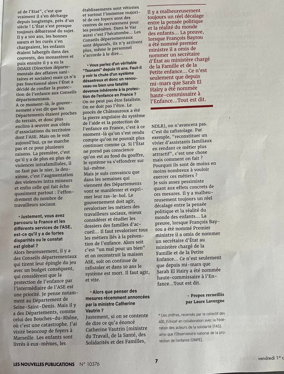 OlmAvocat's tweet photo. Des enfants, âgés de 11 ou 12 ans, confiés à l’Aide sociale à l’enfance, se retrouvent sous l’emprise de réseaux pédocriminels liés au narcotrafic.
En France, ils sont près de 20 000 à être prostitués.
À Marseille, environ 500.
Nous ne laisserons plus faire.
#ase #pedocriminel https://t.co/EQXe8W6r0b