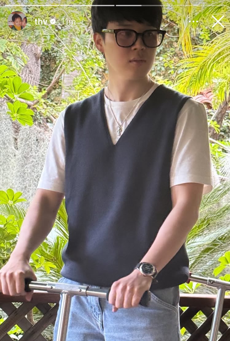 แทลงรูปจีมินในสตอรี่ โอ้ยยน่ารักมากอะะ
