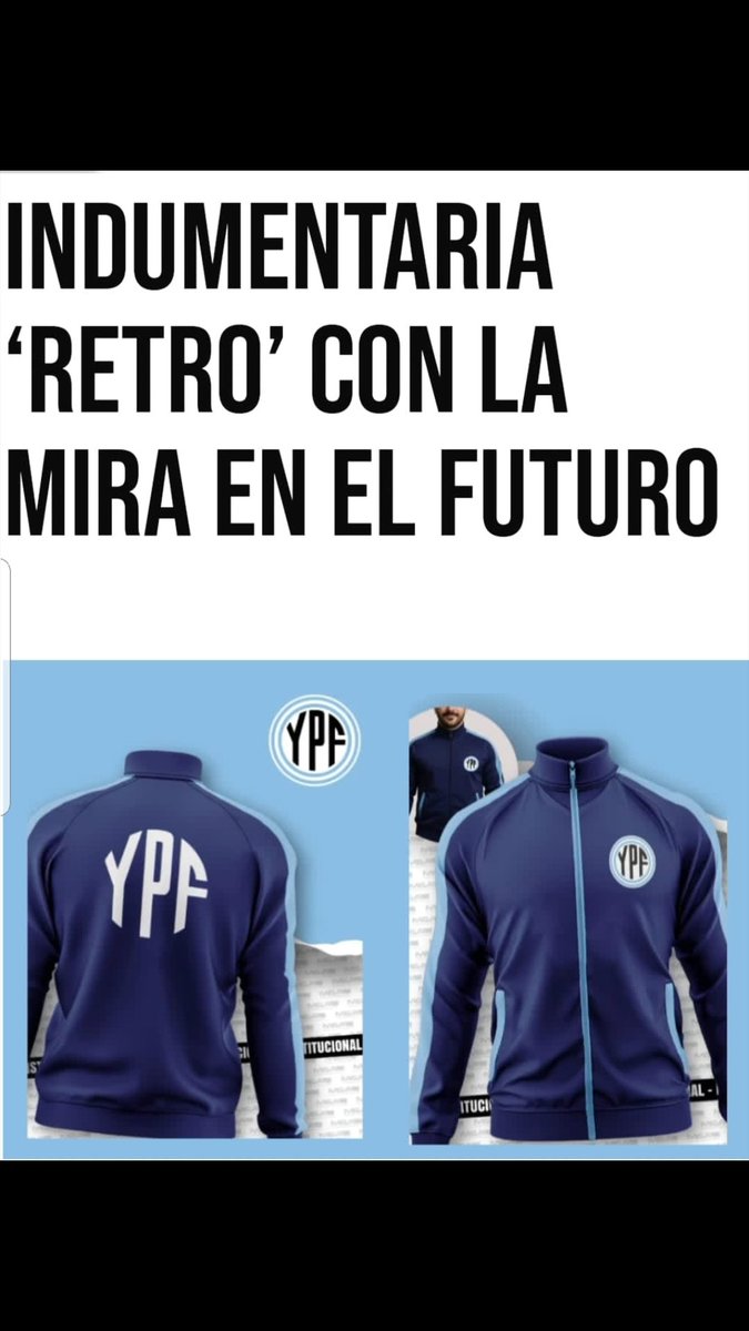 💙 ¡Vuelve lo que nos une! 💙

👕 Como estas prendas son símbolos de nuestro Club, y sabemos que muchos sueñan con tenerlas, lanzamos otra tanda de camisetas y camperas.

📣 ¡Sumate a esta nueva tanda.

#recuperemoselclubypf
#queelcentenarionosencuentreadentro