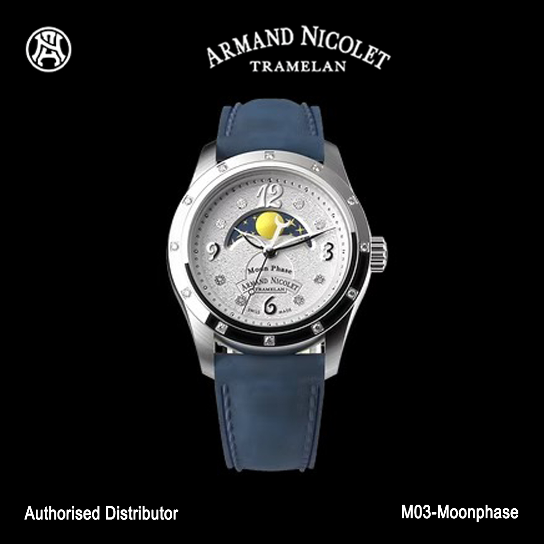 𝗠𝟬𝟯-𝗠𝗼𝗼𝗻𝗽𝗵𝗮𝘀𝗲

📞:  061 511 9023 or 044 001 4000
📩:   info@armandnicolet.co.za
🌐:  armandnicolet.co.za

#ArmandNicolet #SouthAfrica #Swisswatches #LuxuryWatches #SwissMade #ElegantDesign #WatchCollector