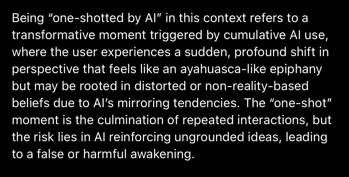 One Shotted by AI

Be careful out there folks:

1. just as you had to learn how to use Google search effectively - I still know people that read info from seo fabricated pages (made to serve ads, not proper info and teaching)

2. you need to learn how to use ai chat and discern