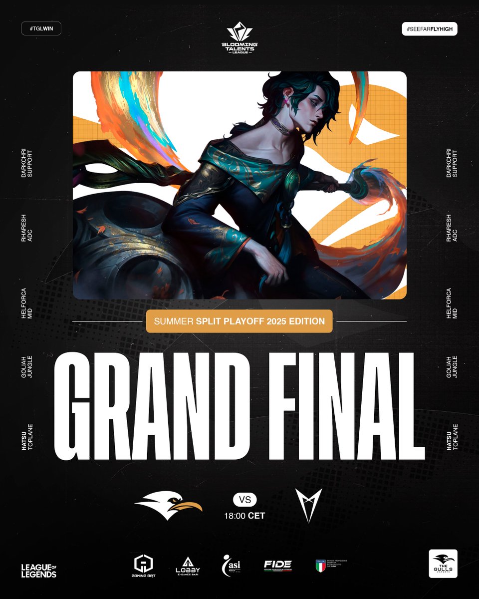 🔴#BTL SUMMER SPLIT 2025 - GRAND FINAL - BO5 

19-0. UN PERCORSO IMMACOLATO, COSTRUITO CON GIOCO, COSTANZA E MENTALITÀ.

 SIAMO ARRIVATI FIN QUI SENZA MAI CONOSCERE LA SCONFITTA, AFFRONTANDO OGNI SFIDA CON DETERMINAZIONE.

 ORA SIAMO IN FINALE — L’ULTIMO OSTACOLO DI UNA STRADA